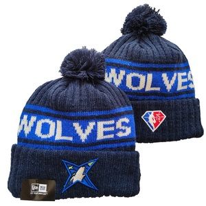 New Era NBA knit Pom beanie Timberwolves